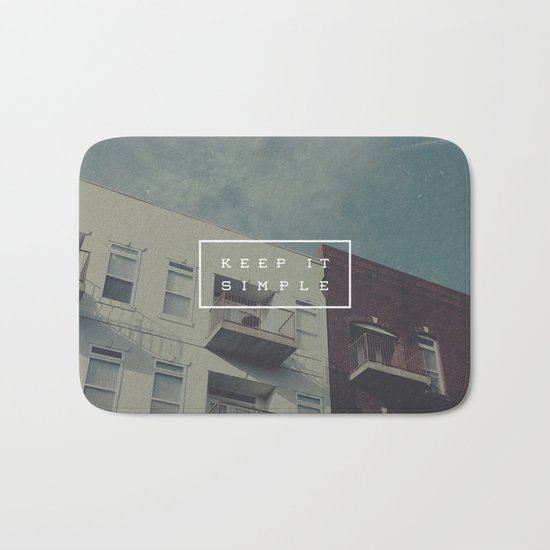 Keep It Simple Bath Mat