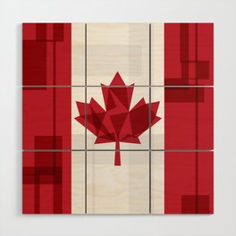 O Canada Wood Wall Art