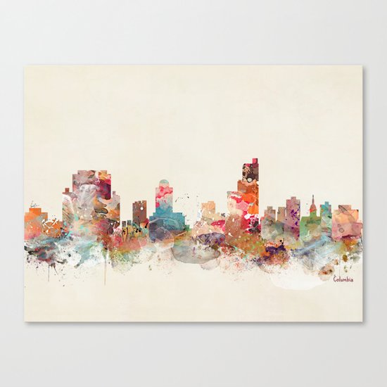 columbia south carolina Canvas Print