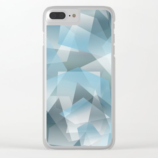 Abstract 208 Clear iPhone Case
