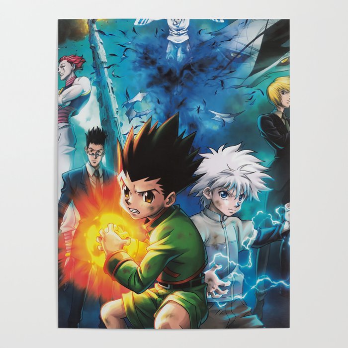 Original Hunter x Hunter Poster, Killua Zoldyck