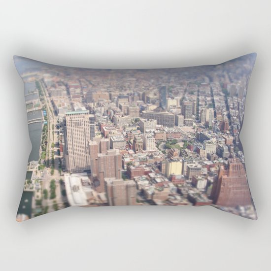 Tiny City - New York City Rectangular Pillow