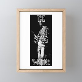 The Song Writer Framed Mini Art Print