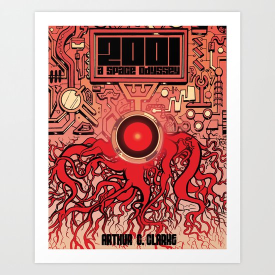 2001: A Space Odyssey Art Print