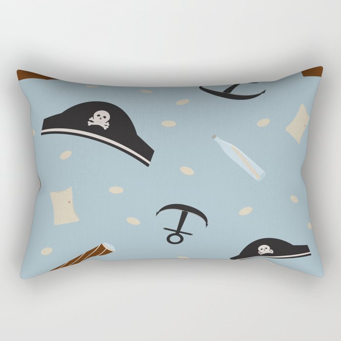 Bundle pirate pattern Rectangular Pillow