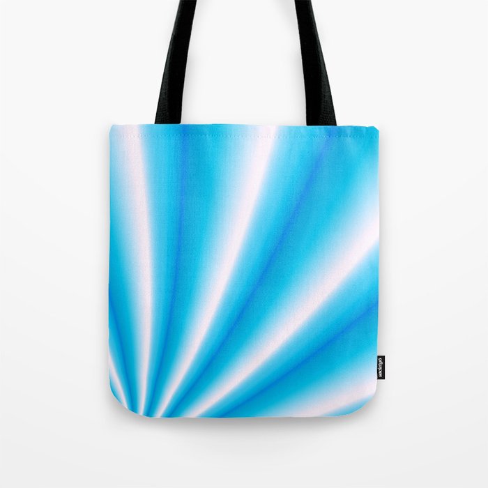 pale blue and white  Tote Bag
