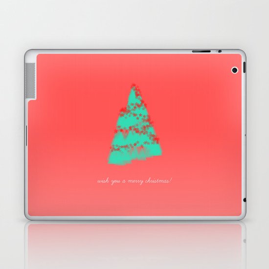wish you a merry christmas! Laptop & iPad Skin