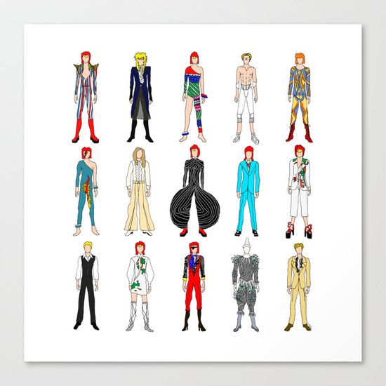 Retro Vintage Fashion 1 Canvas Print