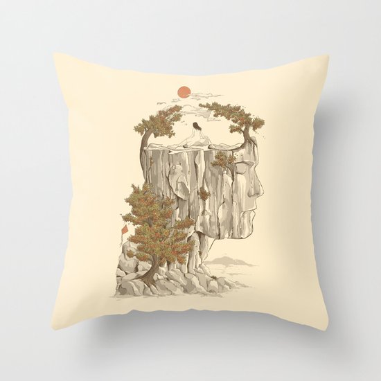 A Beautiful Mind Throw Pillow