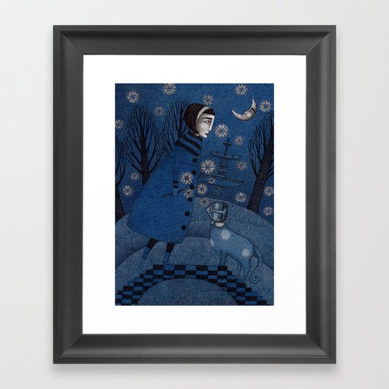 December Park (3) Framed Art Print