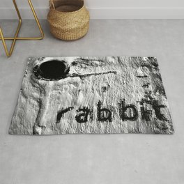 Rabbit Hole - Abstract Photography Area & Throw Rug