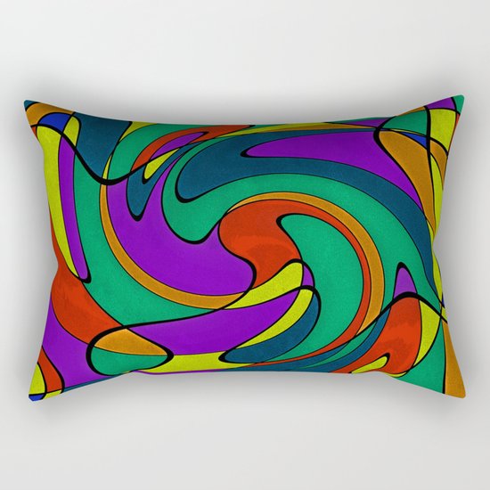 Abstract #433 Rectangular Pillow