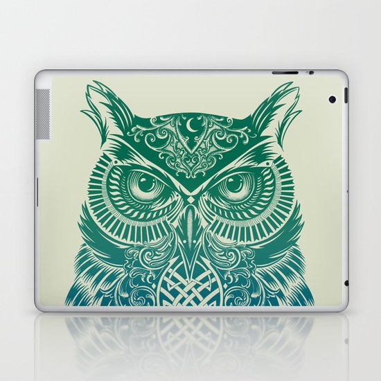 Warrior Owl Laptop & iPad Skin
