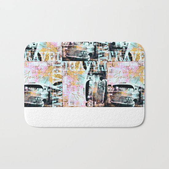 The Joy is in the Journey Bath Mat