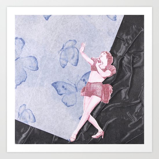 Butterfly Dancer Art Print