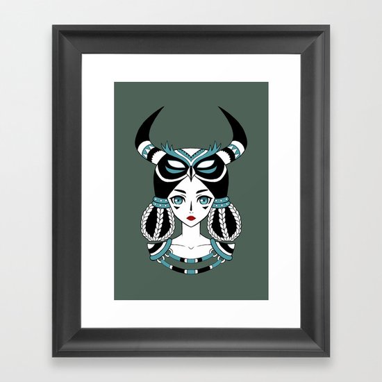 Owl Tribe Framed Art Print