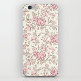 pink flowers iPhone Skin