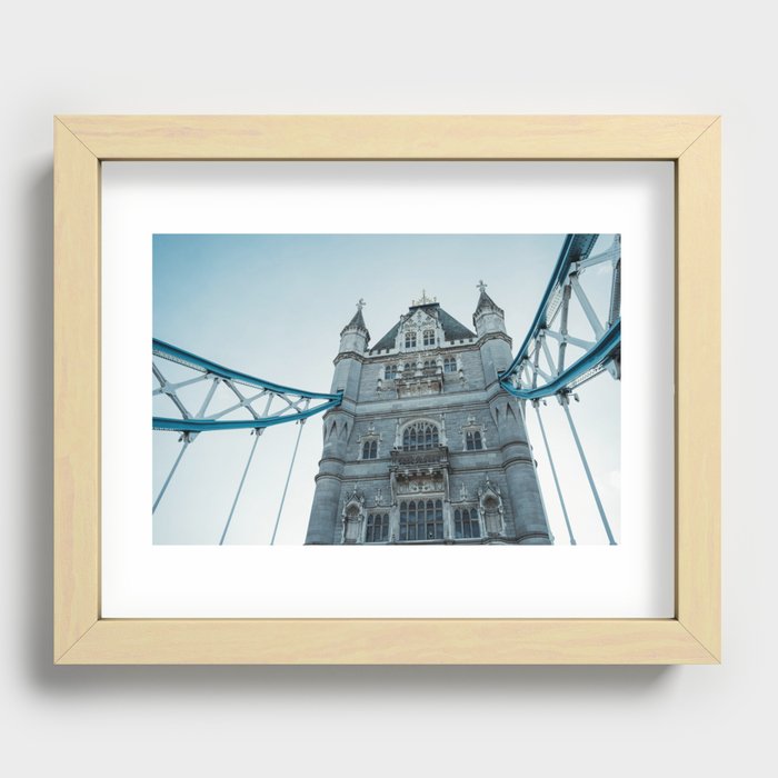 Tower Bridge Recessed Framed Print