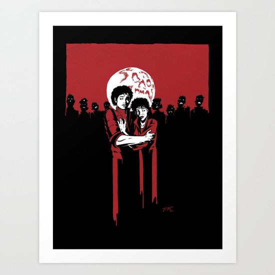 Thriller: "I think we took a wrong turn. . ." Art Print