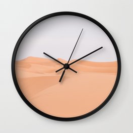 Desert Abstract II Wall Clock