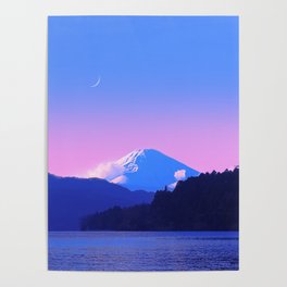 Mount Fuji Sunrise Poster