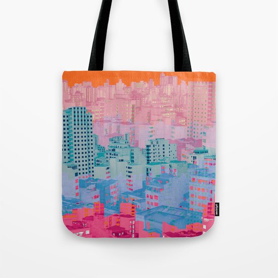 Fragmented Worlds II Tote Bag