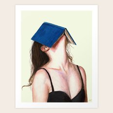 Books Art Print