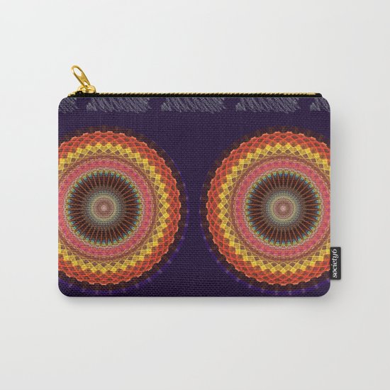 The mandala of Energy Carry-All Pouch
