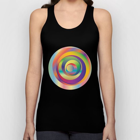 Circles - Optical Game 9 Unisex Tank Top