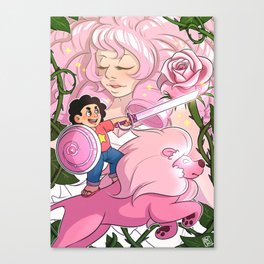 Like mother, Like son Canvas Print