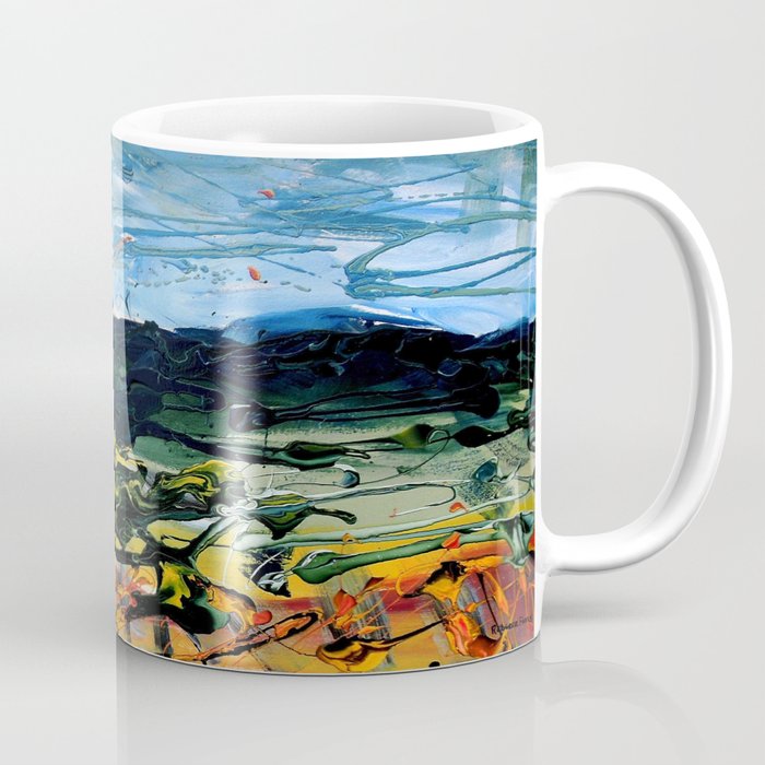 Poetic Earth, Land and Its Surface Coffee Mug
