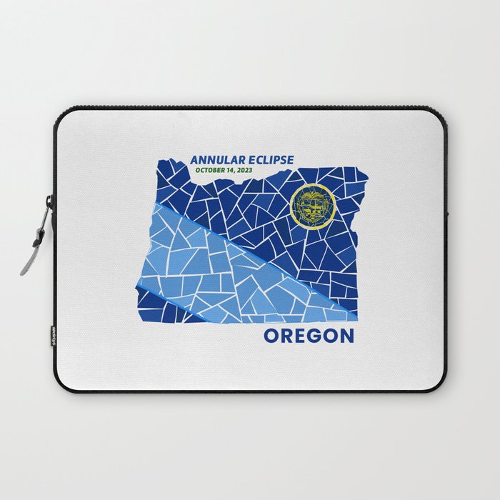 Oregon Annular Eclipse 2023 Laptop Sleeve
