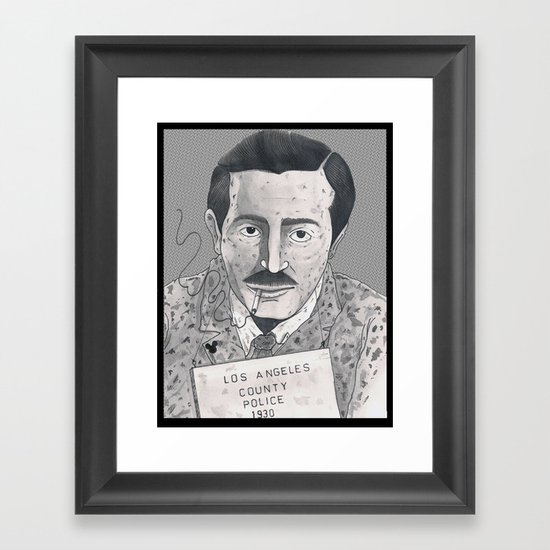 1930 Walt Framed Art Print