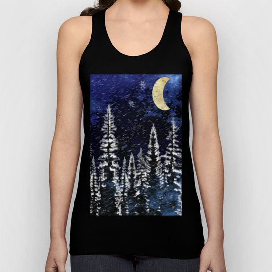 Stormy Night Unisex Tank Top