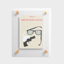 Woody Allen "Take the Money and Run" M0vie Poster Floating Acrylic Print