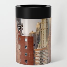 New York City Surreal Collage Can Cooler