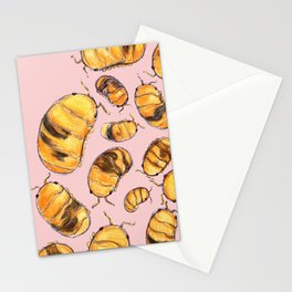 Colored Pencil Isopods - Cubaris Amber Stationery Card