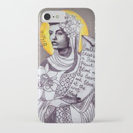Saint Billie Holiday iPhone Case