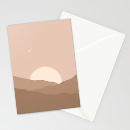 Boho Landscape Stationery Cards