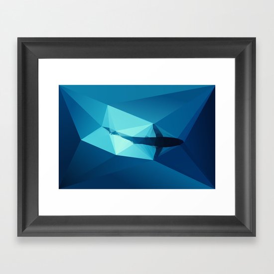 Shark Framed Art Print