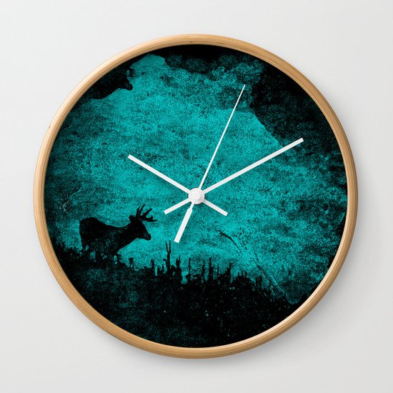 Patronus in a Dream Wall Clock