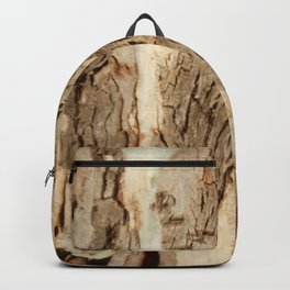  Eucalyptus Gum Tree Bark Abstract Backpack