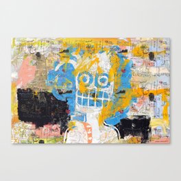 Blurring the Line Between Figuration and Abstraction Canvas Print