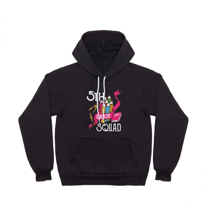 5th Grade Squad Student Back To School Hoody