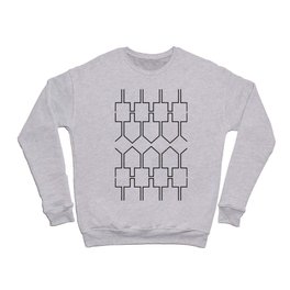Art-Deco Modern Crewneck Sweatshirt