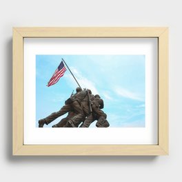 Iwo Jima Recessed Framed Print