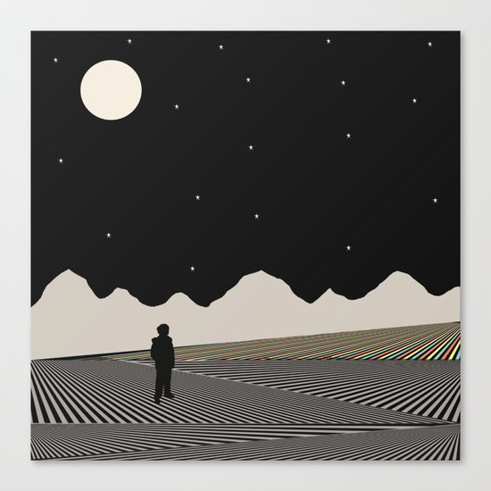 Over Yonder Canvas Print