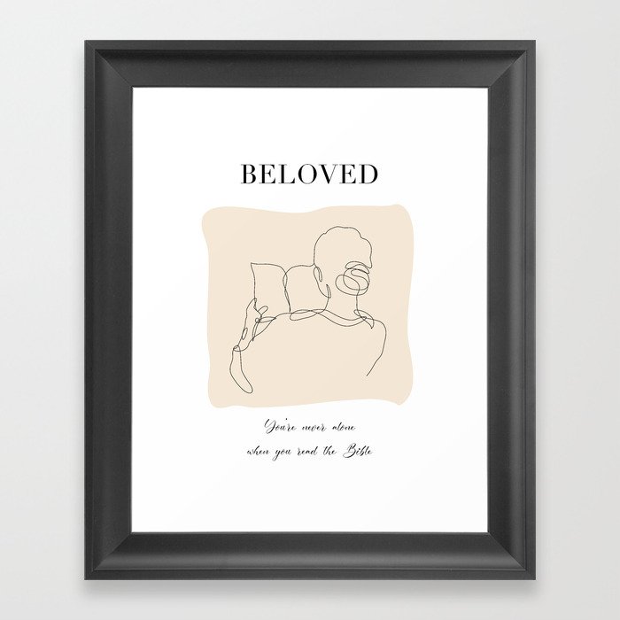 Beloved Framed Art Print