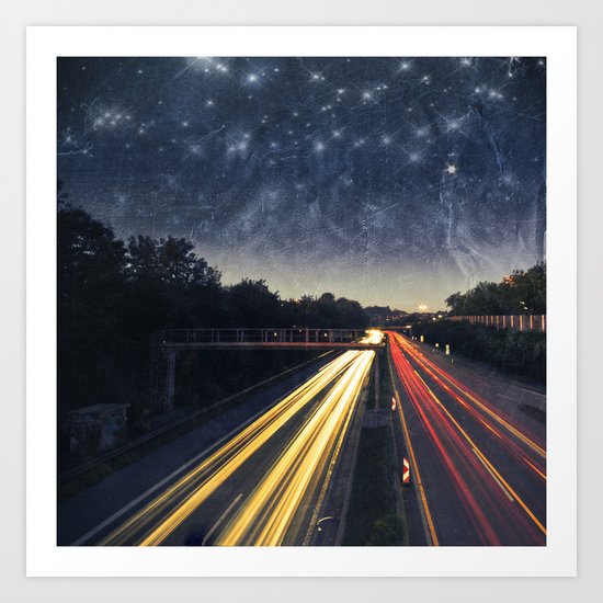 end of night Art Print