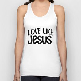 Love Like Jesus Unisex Tank Top